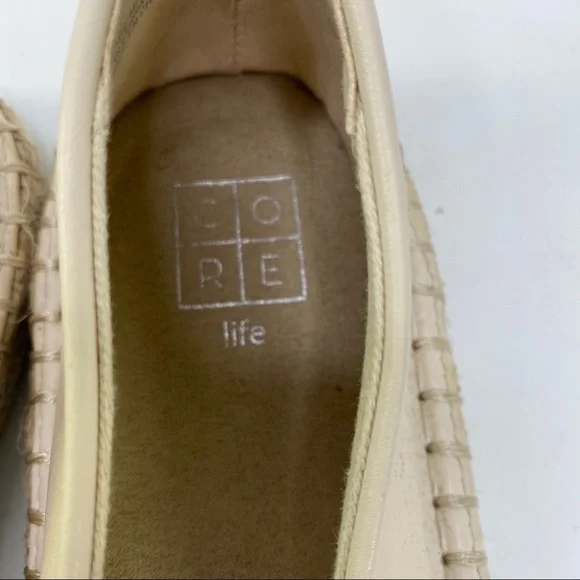 Core Life Cream Flat Espadrilles - Picture 6 of 11